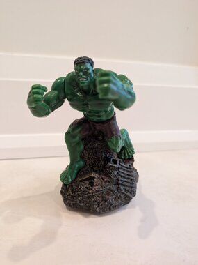 Vintage 2003 Toy Biz Marvel THE HULK Movie Smash & Go Motorized Figure Diorama